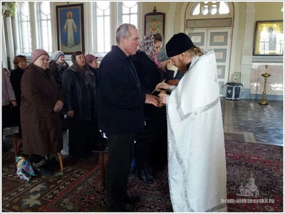 Соборование в Великий пост