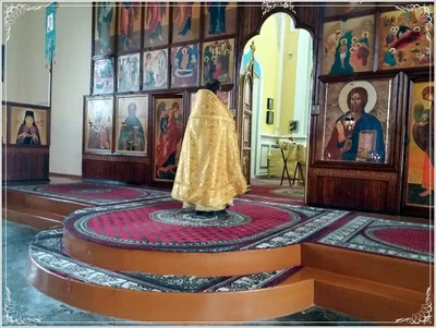 Божественная литургия в день памяти святителя Николая, архиепископа Мир Ликийских чудотворца