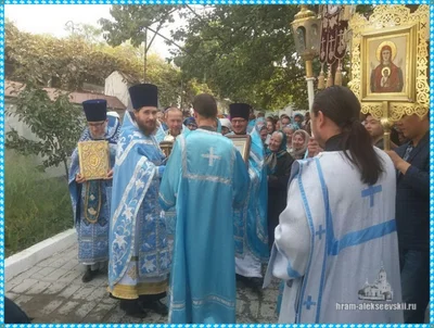 Престольный праздник в храме Покрова Пресвятой Богородицы