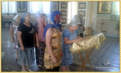 Состоялась Литургия в память усекновения главы Иоанна Предтечи
