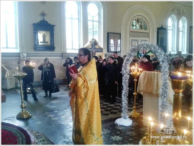 Праздничная литургия в честь Рождества Христова