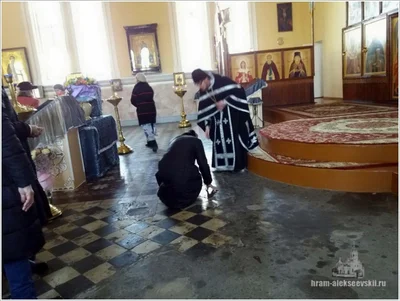 Воспоминание Адамова изгнания. Прощеное воскресенье.
