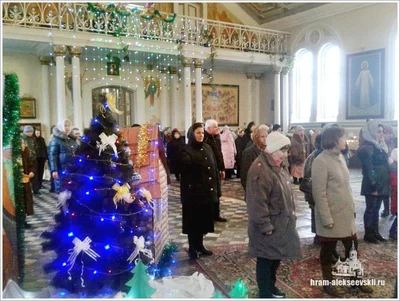 Праздничная литургия в честь Рождества Христова