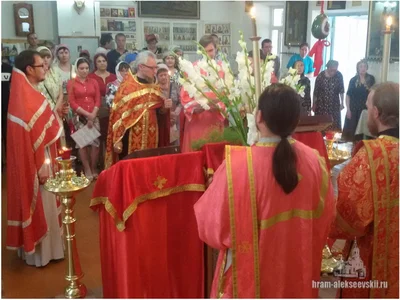 Престольный праздник в храме вмч. Георгия Победоносца