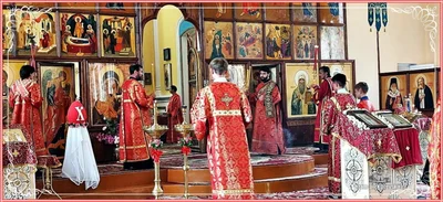 Архипастырский пасхальный визит в Свято — Алексиевский собор