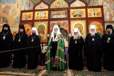 Предстоятель Русской Православной Церкви посетил Свято-Троицкий Никольский женский монастырь