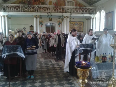 Таинство соборования в Великий Пост