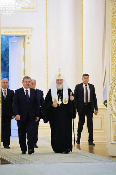 Состоялась встреча Святейшего Патриарха Кирилла с Президентом Республики Узбекистан Ш.М. Мирзиёевым