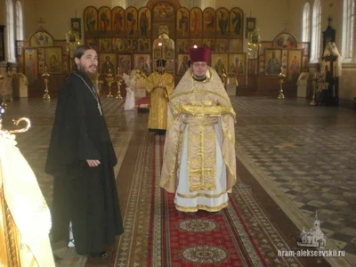 Память преподобного Саввы Освященного архипастырь почтил в Свято-Алексиевском соборе Самарканда