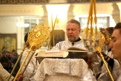 В праздник Крещения Господня митрополит Викентий совершил Литургию в кафедральном соборе города Ташкента