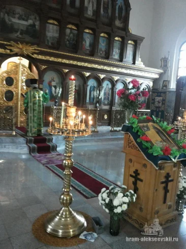 Храм Сергия Радонежского г. Навои отметил свой престольный праздник