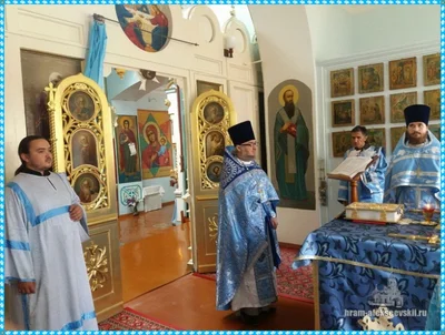 Престольный праздник в храме Покрова Пресвятой Богородицы