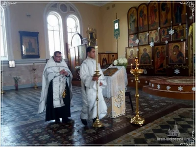 Крещение Господне 2018 года в Свято-Алексиевском соборе