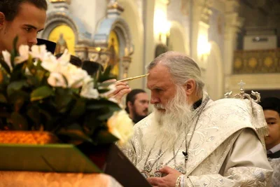 В праздник Крещения Господня митрополит Викентий совершил Литургию в кафедральном соборе города Ташкента