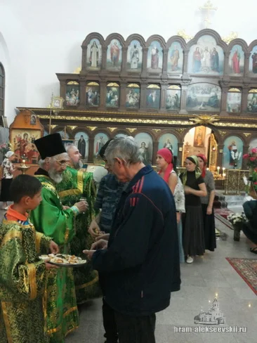 Храм Сергия Радонежского г. Навои отметил свой престольный праздник