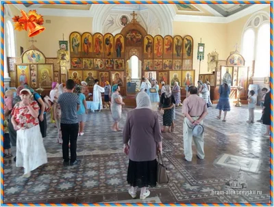 В нашем храме прошел молебен на начало учебного года