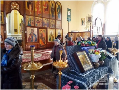 Освящение колива в Свято — Алексиевском соборе