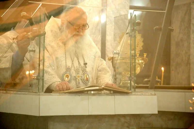 В праздник Крещения Господня митрополит Викентий совершил Литургию в кафедральном соборе города Ташкента