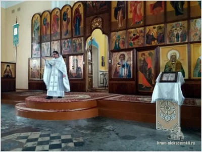 Божественная Литургия в праздник Сретения Господня