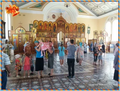 В нашем храме прошел молебен на начало учебного года