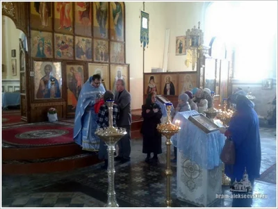 Праздник Благовещения в нашем храме