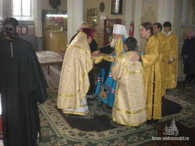 Память преподобного Саввы Освященного архипастырь почтил в Свято-Алексиевском соборе Самарканда