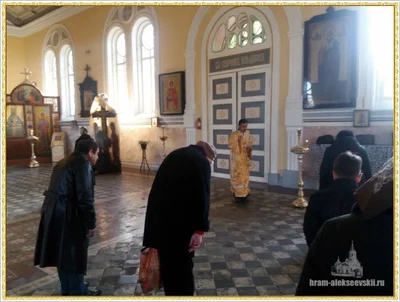 Престольный праздник в храме святителя Алексия, митрополита Московского и всея России чудотворца
