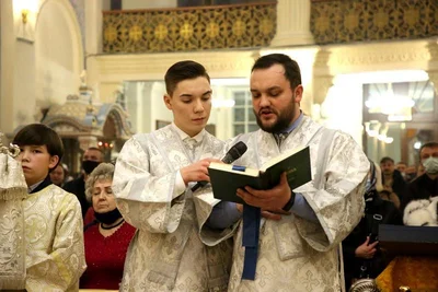 В праздник Крещения Господня митрополит Викентий совершил Литургию в кафедральном соборе города Ташкента