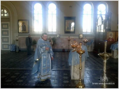 Праздник Благовещения в нашем храме