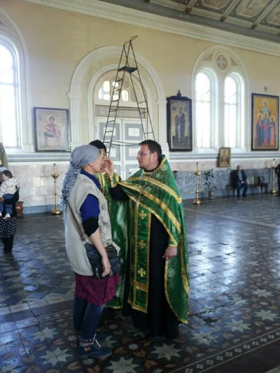 В Свято – Алексиевском Соборе г. Самарканда молитвенно отметили праздник Входа Господня в Иерусалим