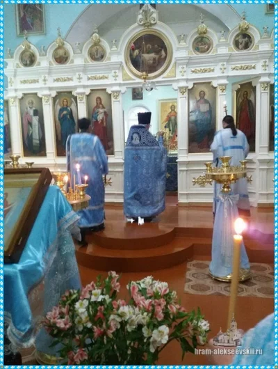 Престольный праздник в храме Покрова Пресвятой Богородицы
