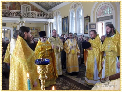 Престольный праздник в храме святителя Алексия, митрополита Московского и всея России чудотворца