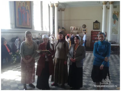 Праздничная литургия Входа Господня в Иерусалим прошла в Свято — Алексиевском соборе