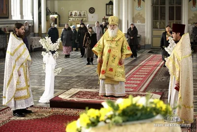Память преподобного Саввы Освященного архипастырь почтил в Свято-Алексиевском соборе Самарканда