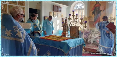 Престольный праздник в Покровском храме г. Самарканда (2020)
