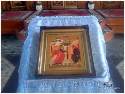 Праздник Благовещения в нашем храме