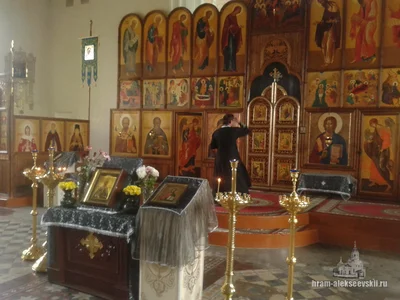 Литургия Преждеосвященных Даров в Свято – Алексиевском соборе