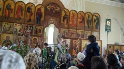 В Свято – Алексиевском Соборе г. Самарканда молитвенно отметили праздник Входа Господня в Иерусалим