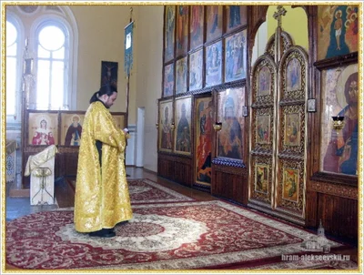 Престольный праздник в храме святителя Алексия, митрополита Московского и всея России чудотворца