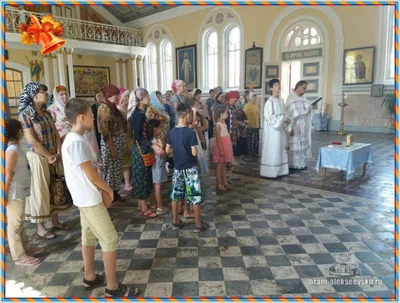 В нашем храме прошел молебен на начало учебного года