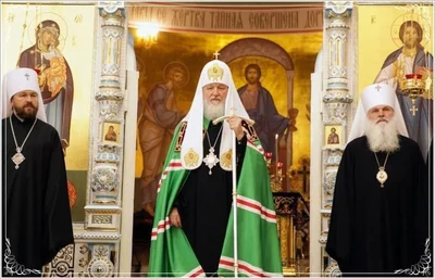 Патриарх Кирилл совершил великий чин освящения главного храма епархии и всего Среднеазиатского митрополичьего округа