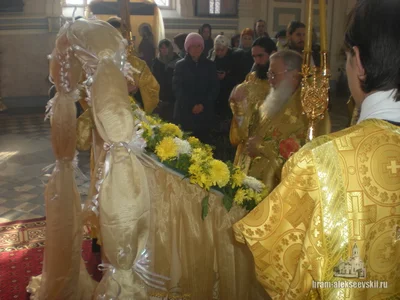 Память преподобного Саввы Освященного архипастырь почтил в Свято-Алексиевском соборе Самарканда