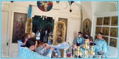 Престольный праздник в Покровском храме г. Самарканда (2020)