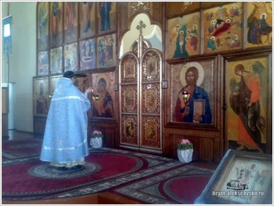 Праздник Благовещения в нашем храме