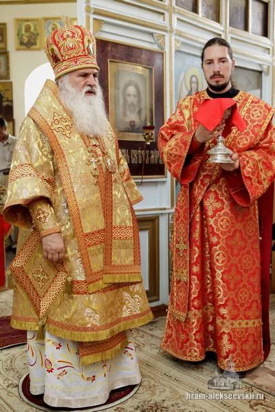 Митрополит Викентий наградил иерея Тимофея Сироджева правом ношения камилавки