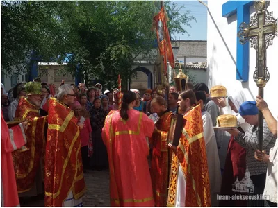 Престольный праздник в храме вмч. Георгия Победоносца