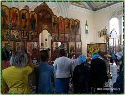Вход Господень во Иерусалим-праздник в Свято – Алексиевском соборе