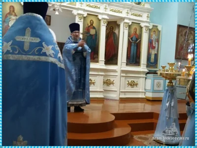 Престольный праздник в храме Покрова Пресвятой Богородицы
