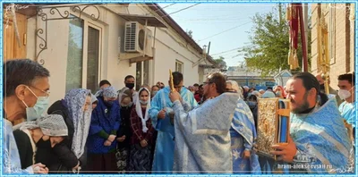 Престольный праздник в Покровском храме г. Самарканда (2020)