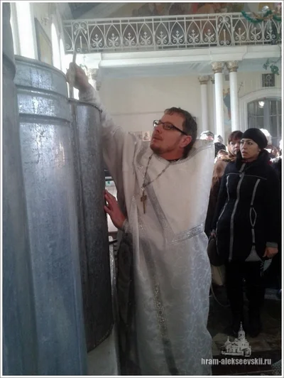 Божественная Литургия в великий праздник Крещения Господня
